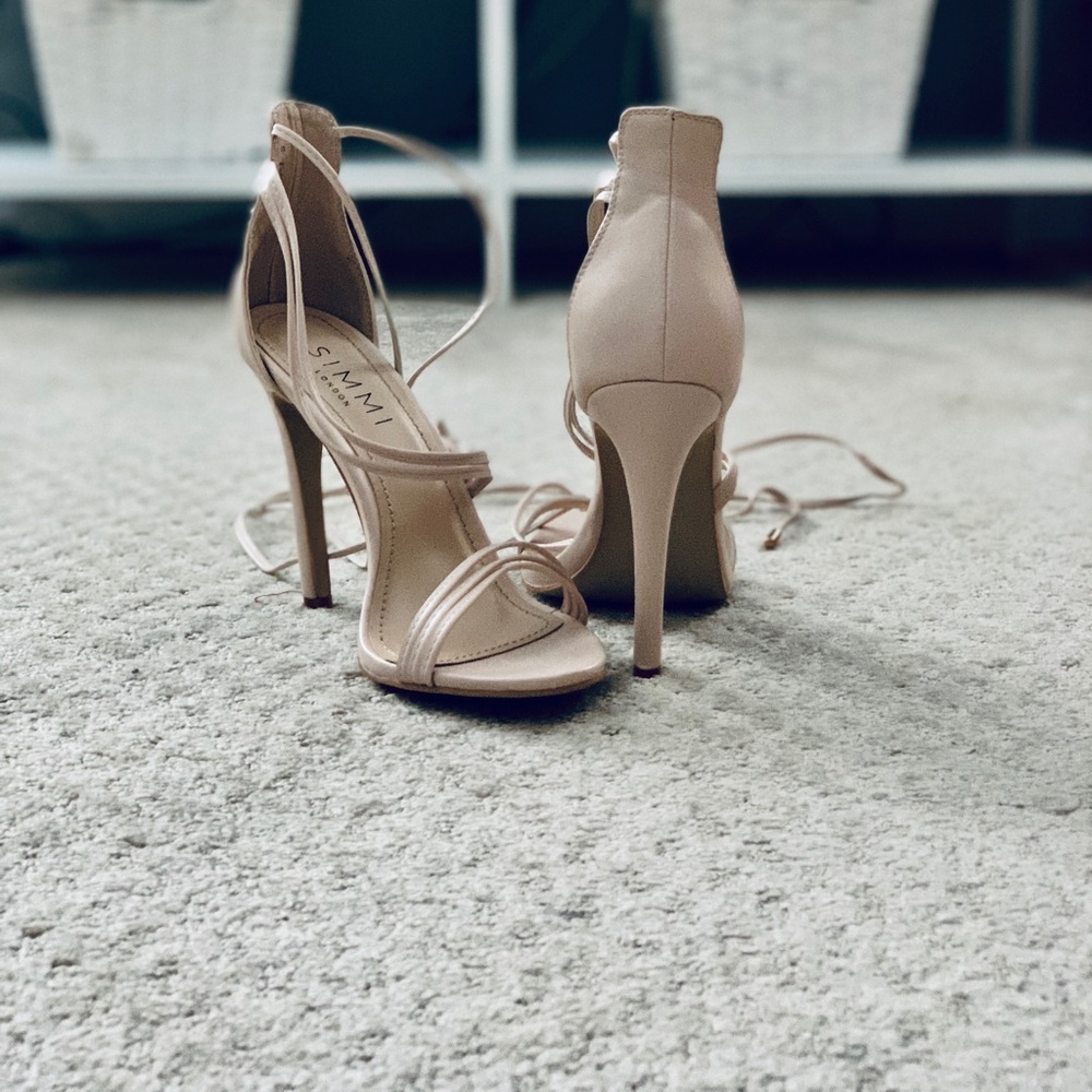 SIMMI - London Pink/Nude Heels